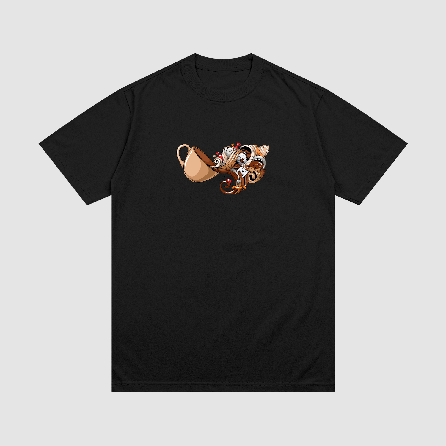 t-shirt Koszulka Kawa C00570 - obrazek 1