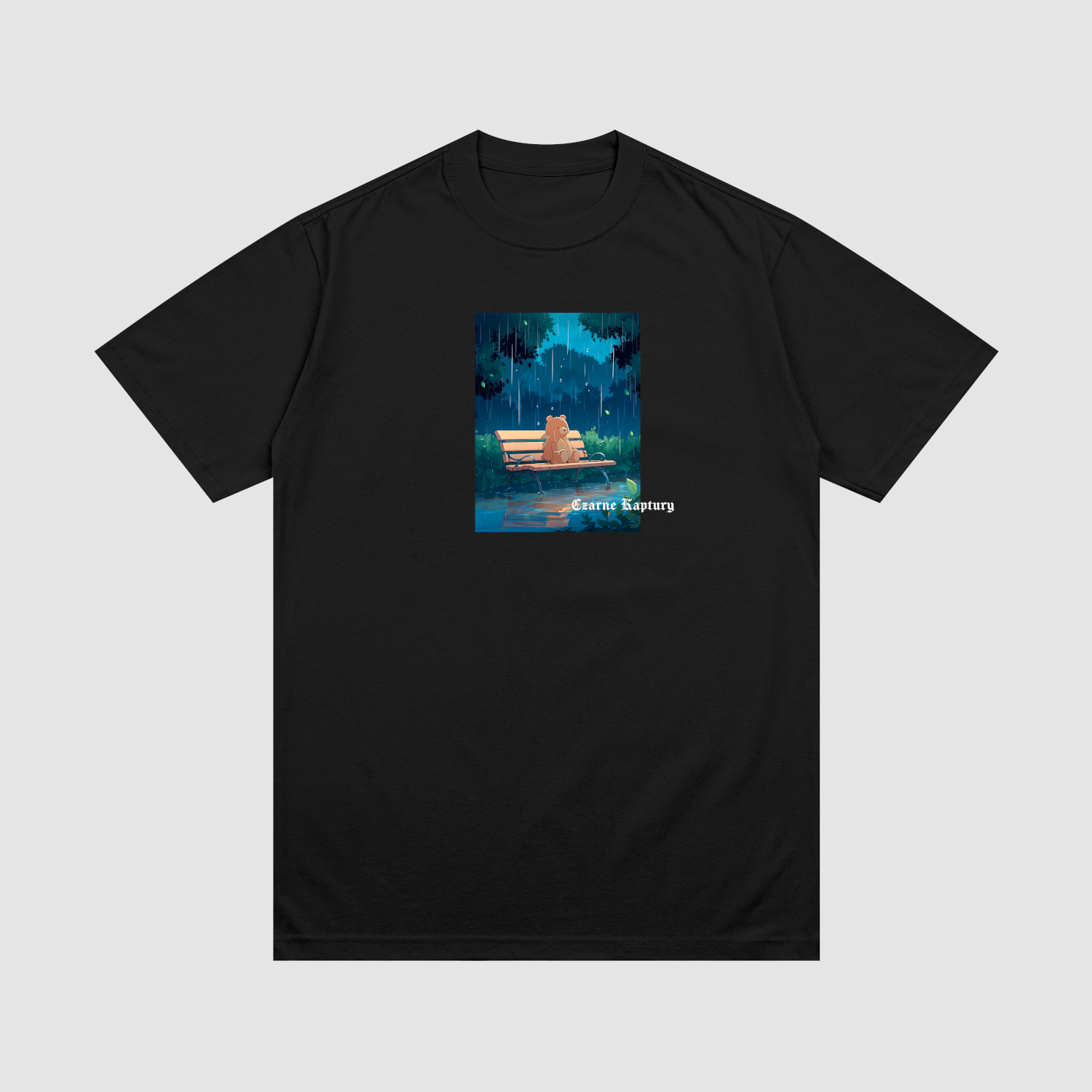 t-shirt Koszulka Miś Deszcz C00802 - obrazek 1