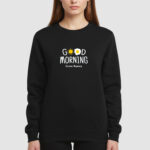 Bluza bez kaptura Good Morning C00418 - obrazek 3