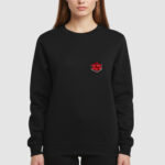 Bluza bez kaptura Róża C00442 - obrazek 3