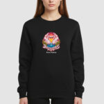 Bluza bez kaptura Łabędzie Beauty Love C00515 - obrazek 3