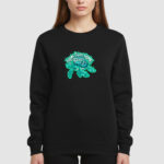 Bluza bez kaptura Żółw C00533 - obrazek 3