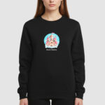Bluza bez kaptura Zamek C00544 - obrazek 3