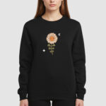 Bluza bez kaptura Kwiat C00589 - obrazek 3