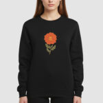 Bluza bez kaptura Kwiat C00591 - obrazek 3