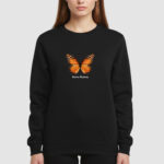 Bluza bez kaptura Motyl C00605 - obrazek 3