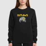 Bluza bez kaptura Outlaws Czaszka C00651 - obrazek 3