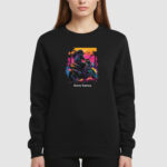Bluza bez kaptura Motocykl C00671 - obrazek 3