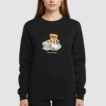 Bluza bez kaptura Miś Pieniądze C00680 - obrazek 3