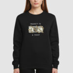 Bluza bez kaptura Banknot Pieniądze C00684 - obrazek 3