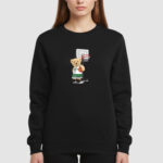 Bluza bez kaptura Koszykarz Miś C00685 - obrazek 3