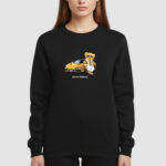 Bluza bez kaptura Samochód Miś C00686 - obrazek 3