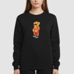 Bluza bez kaptura Miś Więzień C00694 - obrazek 3