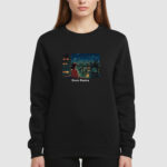 Bluza bez kaptura Miasto Anime C00698 - obrazek 3