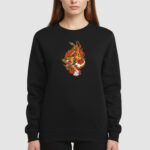 Bluza bez kaptura Tygrys C00722 - obrazek 3