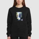 Bluza bez kaptura Wodospad Pixelart C00806 - obrazek 3