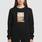 Bluza bez kaptura Pejzaż C00811 - obrazek 3