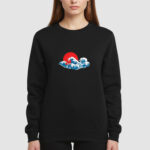 Bluza bez kaptura Japonia C00325 - obrazek 3