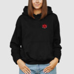 Bluza z kapturem Róża C00442 - obrazek 3