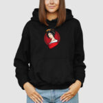 Bluza z kapturem Kobieta Japonia C00486 - obrazek 3