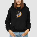 Bluza z kapturem Księżyc Kosmonauta C00509 - obrazek 3