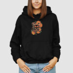 Bluza z kapturem Maska Japonia C00557 - obrazek 3