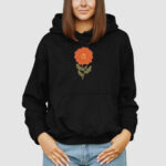Bluza z kapturem Kwiat C00591 - obrazek 3
