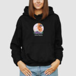 Bluza z kapturem Kobieta Kwiaty C00345 - obrazek 3