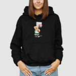 Bluza z kapturem Koszykarz Miś C00685 - obrazek 3