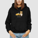Bluza z kapturem Samochód Miś C00686 - obrazek 3