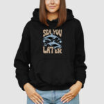 Bluza z kapturem Delfiny C00747 - obrazek 3