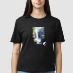 Koszulka Wodospad Pixelart C00806 - obrazek 3