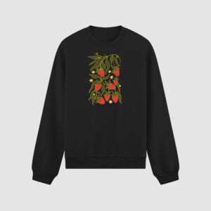 Bluza bez kaptura Owoce Truskawki C00921