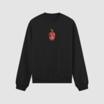 Bluza bez kaptura Wiśnia C00948