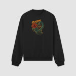 Bluza bez kaptura Wąż Róża C00952