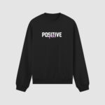 Bluza bez kaptura Positive Vibes C00970
