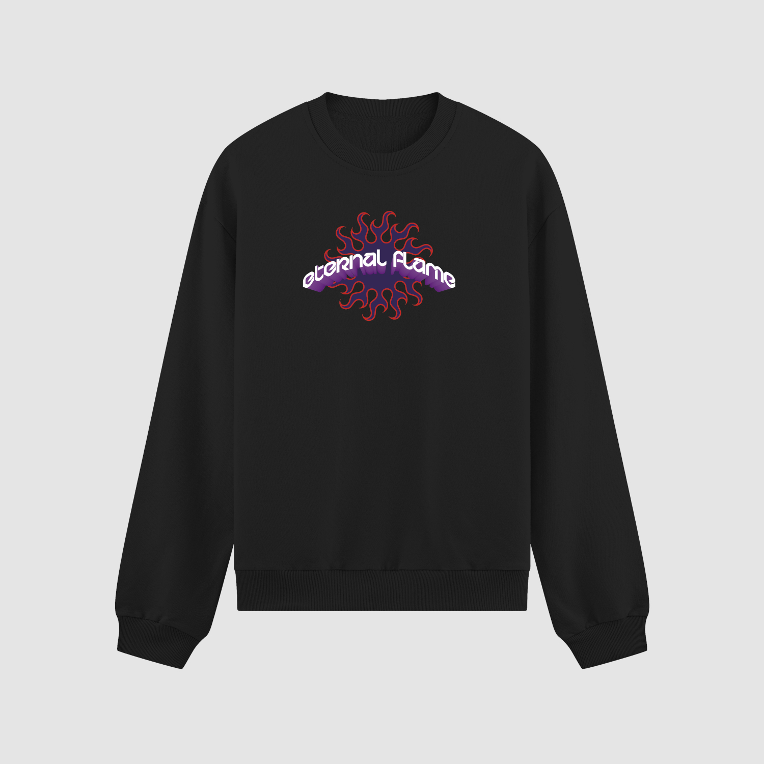 crewneck Bluza bez kaptura Eternal Flame C00971 - obrazek 1