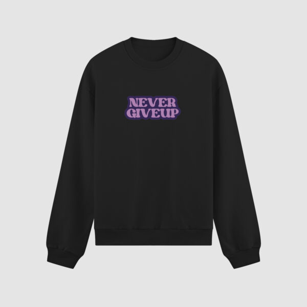 Bluza bez kaptura Never Giveup C00973