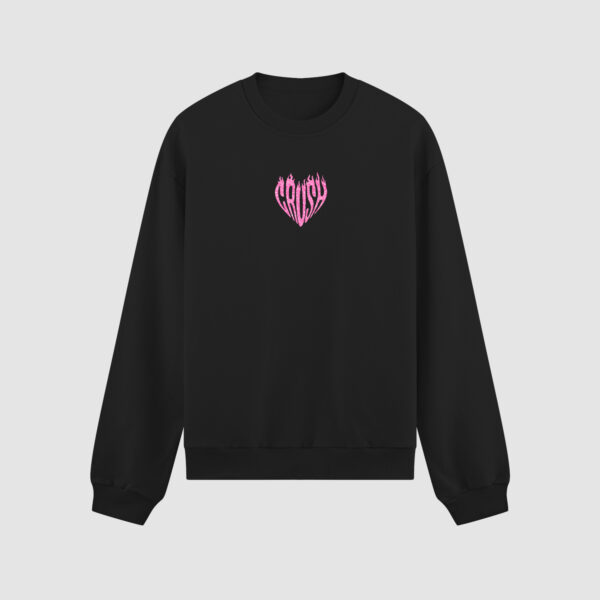 Bluza bez kaptura Crush Serce C00987
