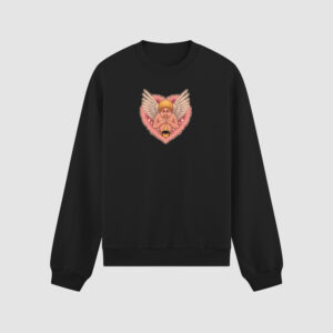 Bluza bez kaptura Anioł Serce C00992