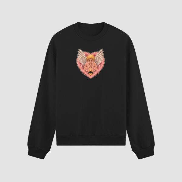 Bluza bez kaptura Anioł Serce C00992