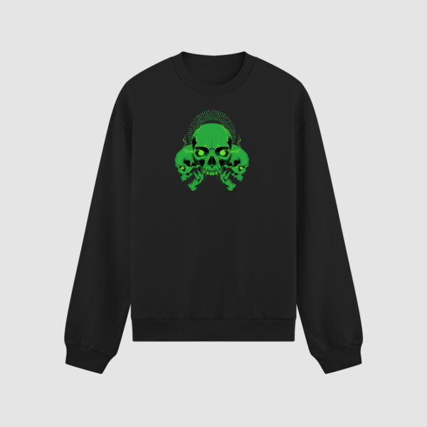 Bluza bez kaptura Czaszki C00839