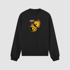 Bluza bez kaptura Kostka Lucky Dice C00844