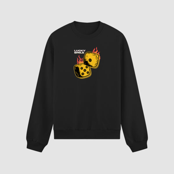 Bluza bez kaptura Kostka Lucky Dice C00844