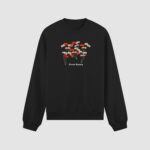 Bluza bez kaptura Kwiaty Natura C00821