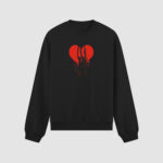 Bluza bez kaptura Serce C00855