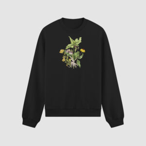 Bluza bez kaptura Rośliny Liście C00822