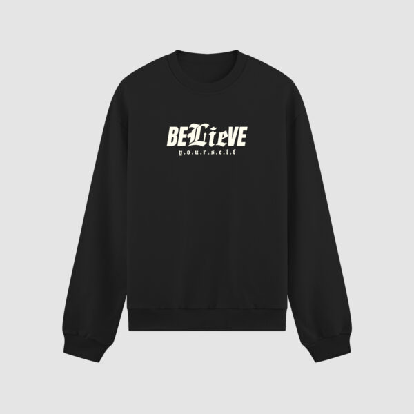 Bluza bez kaptura Believe Yourself C00860