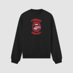 Bluza bez kaptura Crazy Savage Usta C00869