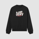 Bluza bez kaptura Love Story Miłość C00881